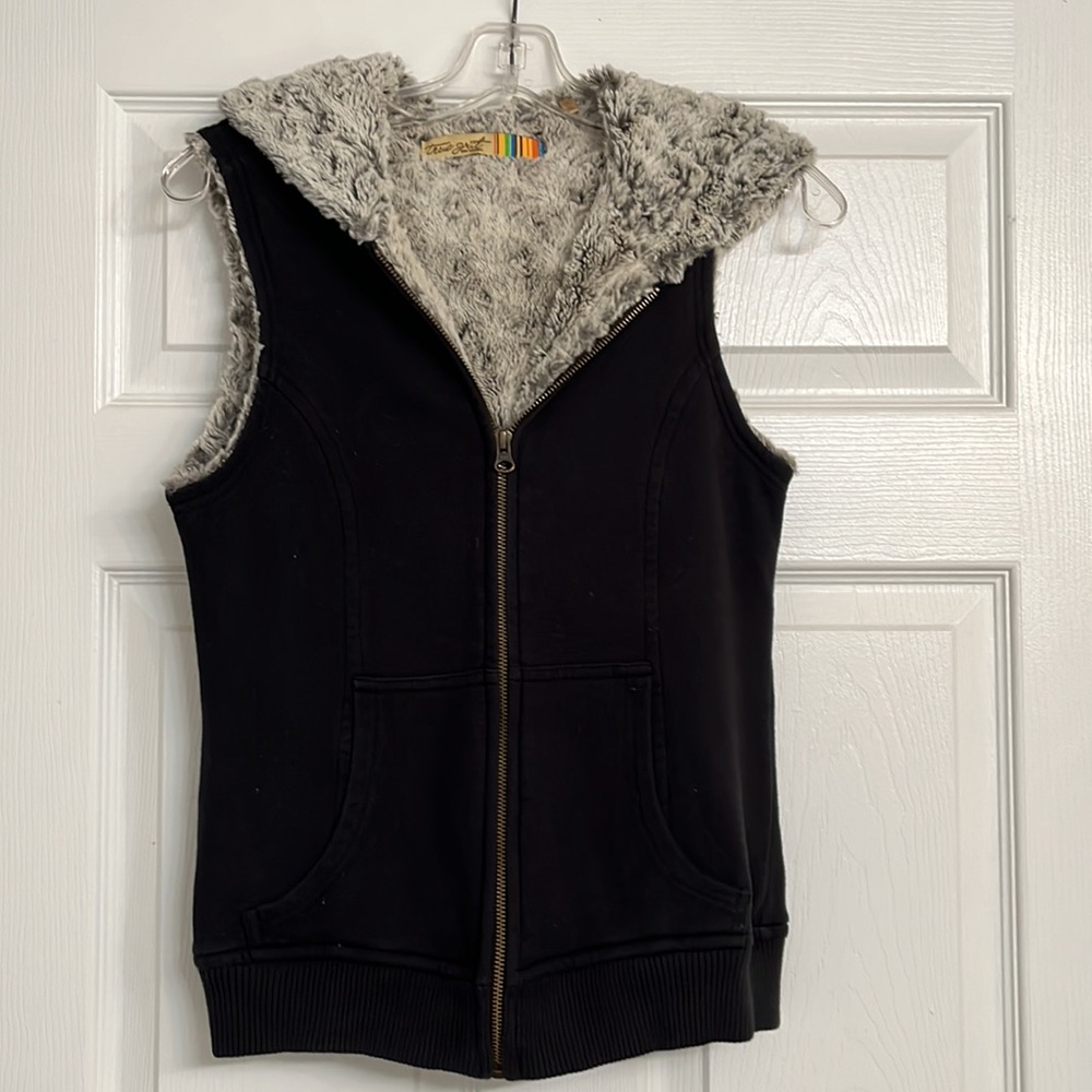 Adorable fuzzy fun vest